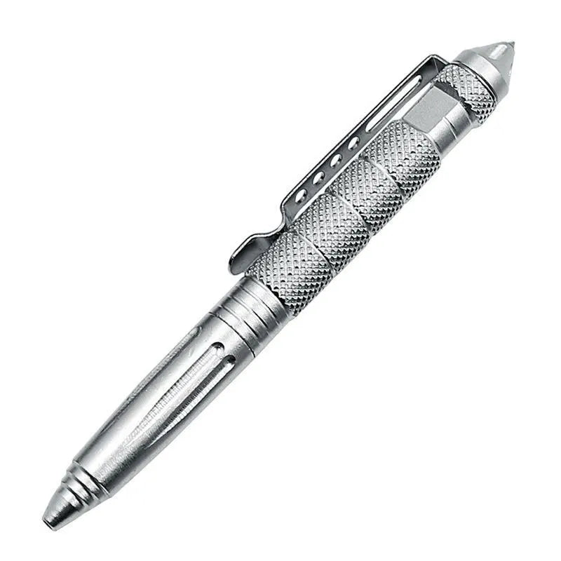 Multifunction Tactical Pen Self Defense Emergency Survival Tool Glass Breaker Tungsten Steel Writing Pen Outdoor Rescue Escape