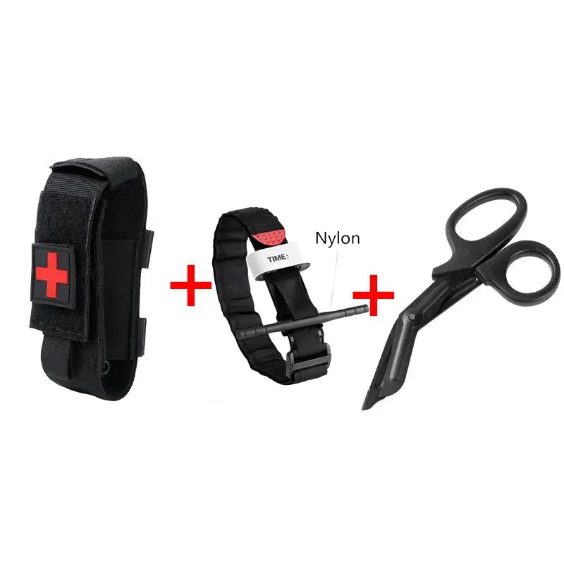 Tourniquet Combat Medical Tourniquet Tactical Military Emergency With Pen First Aid Camping Equipment For Outdoor Exploration