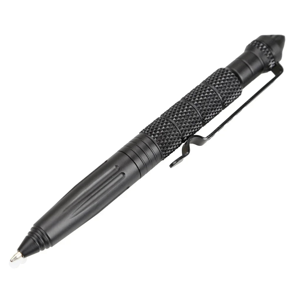 Multifunction Tactical Pen Self Defense Emergency Survival Tool Glass Breaker Tungsten Steel Writing Pen Outdoor Rescue Escape